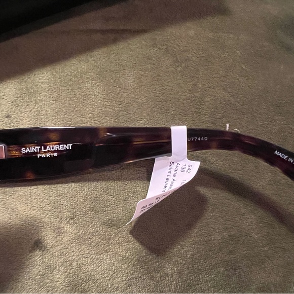 YSL SL M9N 003 square, tortoise sunglasses - Picture 6 of 14